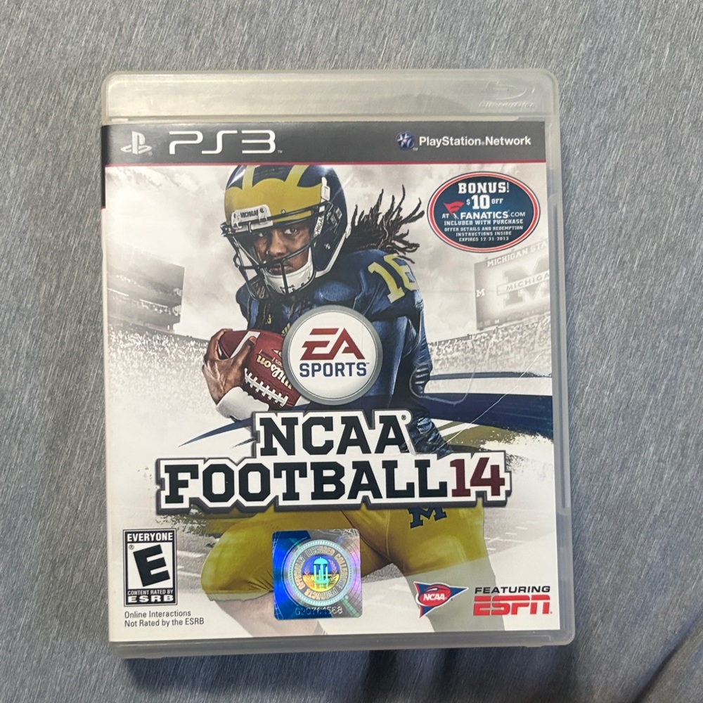 NCAA Football 14 for PS3 - Blue Cover